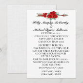 Een mooie dag voor een bruiloft - uitnodiging (Voorkant / Achterkant)