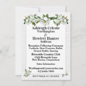 Een mooie dag voor een bruiloft - uitnodiging (Achterkant)