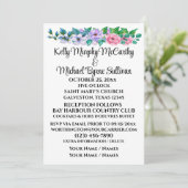 Een mooie dag voor een bruiloft - uitnodiging (Staand voorkant)