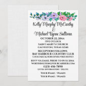 Een mooie dag voor een bruiloft - uitnodiging (Voorkant / Achterkant)