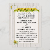 Een mooie dag voor een bruiloft - uitnodiging (Voorkant / Achterkant)