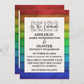 Een mooie dag voor een bruiloft - uitnodiging (Voorkant / Achterkant)