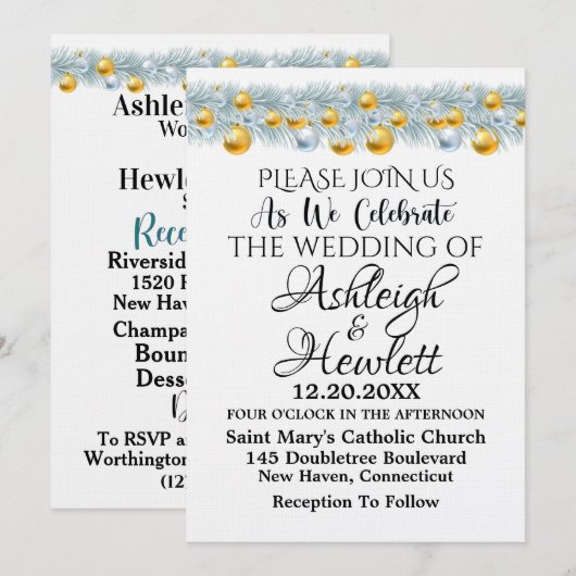 Een mooie dag voor een bruiloft Zie de achteruitno Kaart (Voorkant / Achterkant)