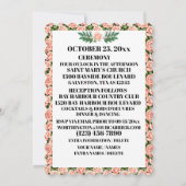 Een mooie dag voor een huwelijksuitnodiging kaart (Achterkant)