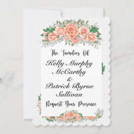 Een mooie dag voor een huwelijksuitnodiging kaart