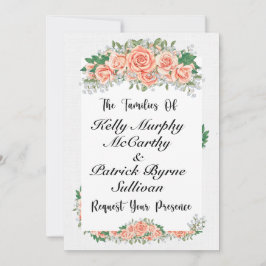 Een mooie dag voor een huwelijksuitnodiging kaart