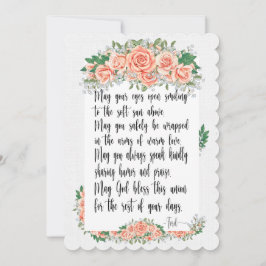 Een mooie dag voor een huwelijksuitnodiging kaart