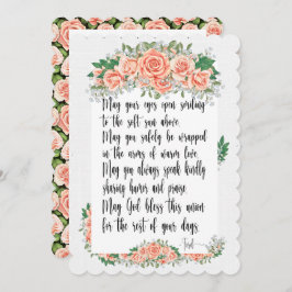 Een mooie dag voor een huwelijksuitnodiging kaart