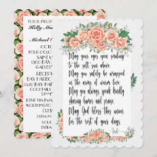 Een mooie dag voor een huwelijksuitnodiging kaart