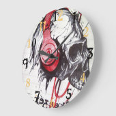 Een mooie dag voor een liefdevolle kezer grote klok (Hoek)