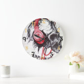 Een mooie dag voor een liefdevolle kezer grote klok (Huis)