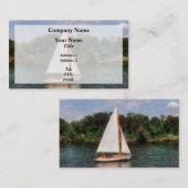 Een mooie dag voor een zee visitekaartje (Voorkant / Achterkant)