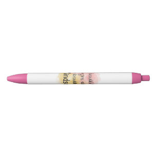 Een mooie dag zwarte inkt pen