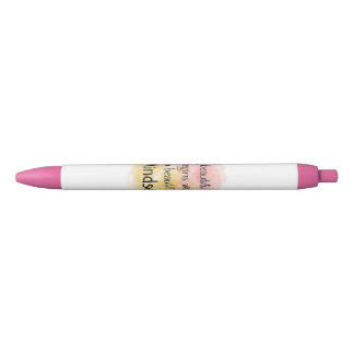 Een mooie dag zwarte inkt pen