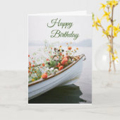 ** EEN MOOIE DOCHTER** OP JE VERJAARDAG KAART (Gele Bloem)