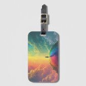 Een mooie droom bagagelabel (Voorkant (verticaal))