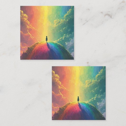 Een mooie droom informatiekaartje (Voorkant / Achterkant)