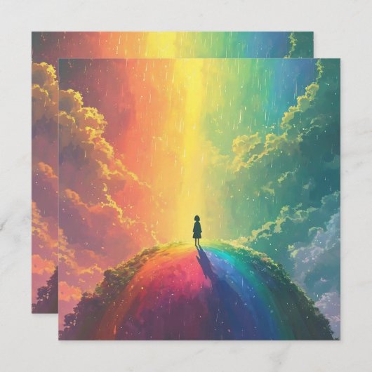 Een mooie droom kaart (Voorkant / Achterkant)