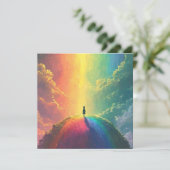 Een mooie droom kaart (Staand voorkant)