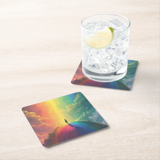 Een mooie droom kartonnen onderzetters (Insitu)