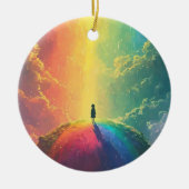 Een mooie droom keramisch ornament (Voorkant)