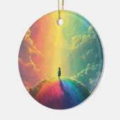 Een mooie droom keramisch ornament (Links)