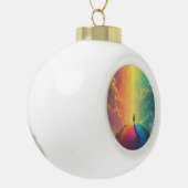Een mooie droom keramische bal ornament (Links)