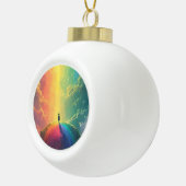 Een mooie droom keramische bal ornament (Rechts)