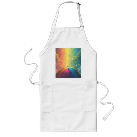 Een mooie droom lang schort (Voorkant)