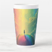 Een mooie droom latte mok (Voorkant)