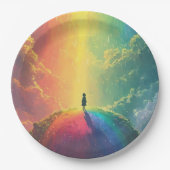 Een mooie droom papieren bordje (Voorkant)