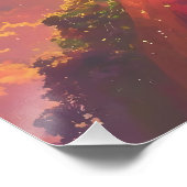 Een mooie droom perfect poster (Hoek)