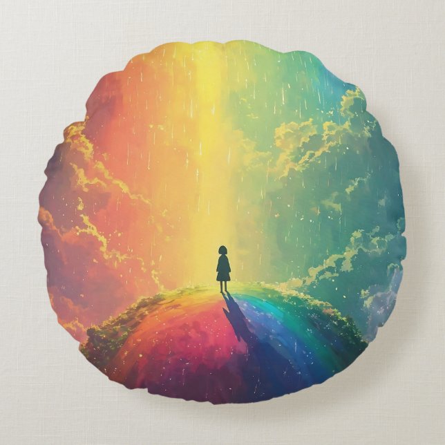 Een mooie droom rond kussen (Voorkant)