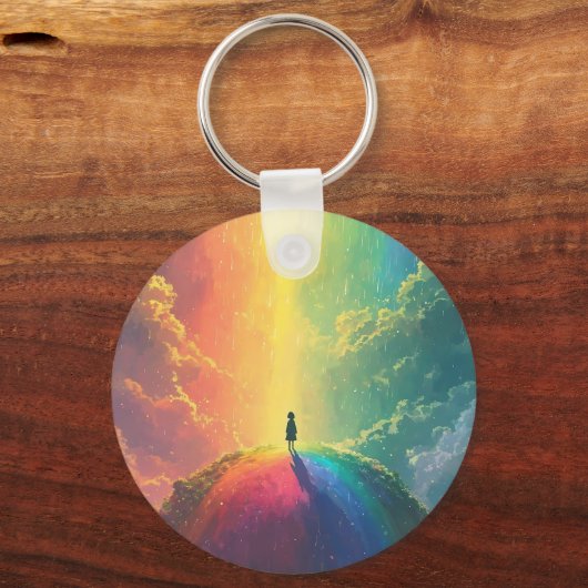 Een mooie droom sleutelhanger (Achterkant)