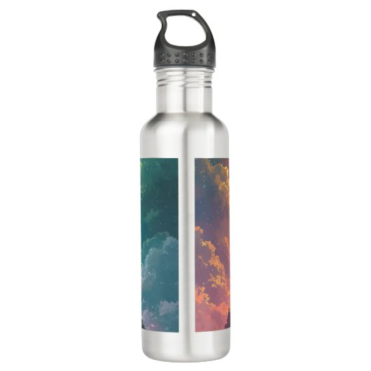 Een mooie droom waterfles (Achterkant)