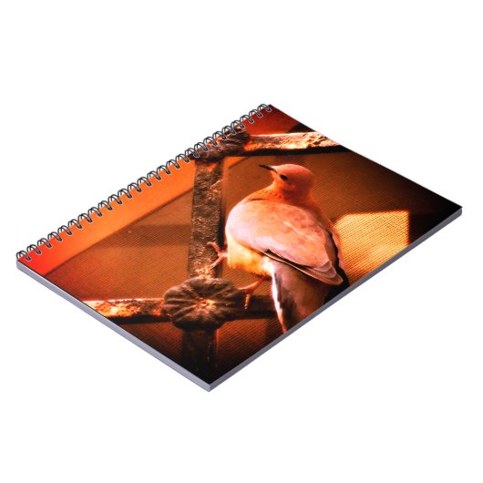 Een mooie duif notitieboek (Linkerzijde)