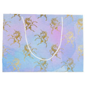 Een mooie eenhoorn groot cadeauzakje (Achterkant)