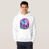 Een mooie eenhoorn hoodie (Voorkant volledig)