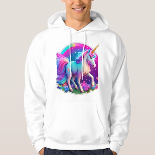 Een mooie eenhoorn hoodie (Voorkant)