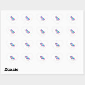 Een mooie eenhoorn Sticker 1 (Vel)