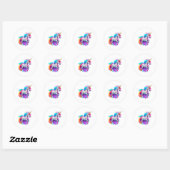 Een mooie eenhoorn Sticker 2 (Vel)