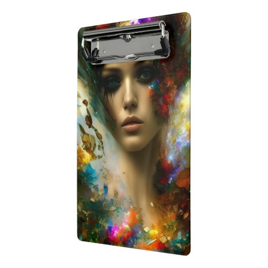 Een mooie fantasievrouw mini klembord (Angled2)