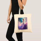 Een mooie fee dame. tote bag (Voorkant (product))