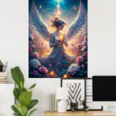 Een mooie fee poster (Thuiskantoor)