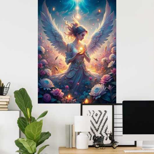 Een mooie fee poster (Thuiskantoor)