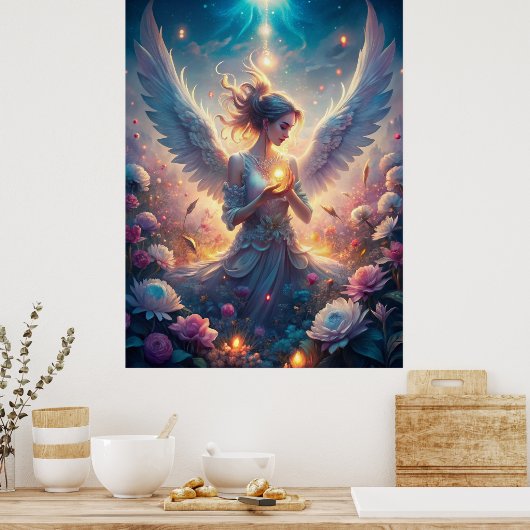 Een mooie fee poster (Keuken)