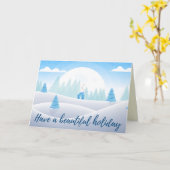 Een mooie feestkaart hebben kaart (Gele Bloem)