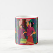 Een mooie Flamenco Koffiemok (Center)