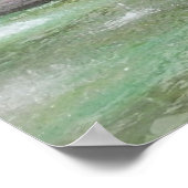 Een mooie fontein in de Alameda Mexico DF 2 Poster (Hoek)