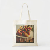 Een mooie fruitmand ontwerp Canvas tas (Voorkant)